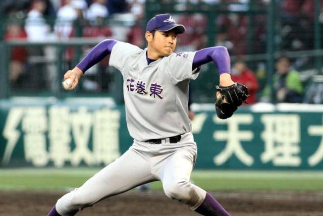 오타니 쇼헤이 하나마키 히가시 고교 시절 사진=아시히 신문