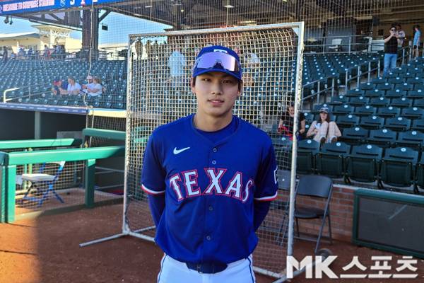 텍사스 레인저스 유망주 김성준은 투타 겸업이라는 힘든 길을 가고 있다. 사진(美 서프라이즈)= 김재호 특파원
