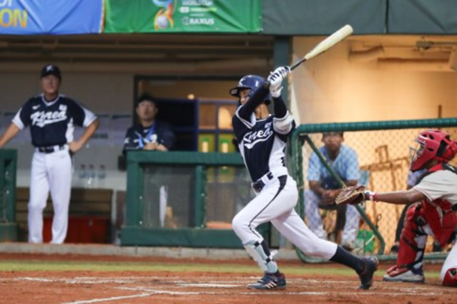 타자 권윤서. <권윤서 아버지 제공>