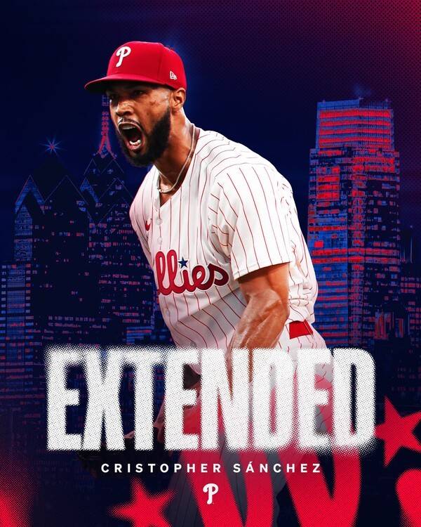 크리스토퍼 산체스. /사진=필라델피아 필리스 공식 채널