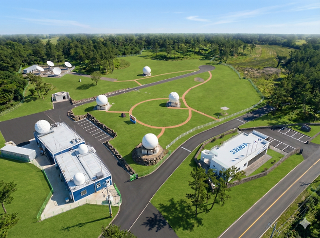 오는 4월 2일 문을 여는 아시아 최대 규모 민간 지상국 단지인 컨텍(CONTEC)의 ‘아시안 스페이스 파크(ASP)’ . 제주도 제공