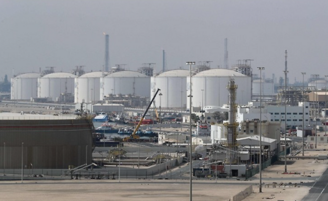 카타르의 LNG 생산시설. AFP연합뉴스