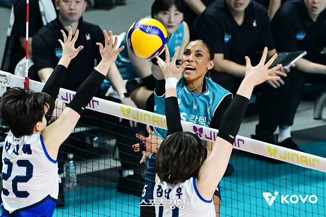 GS칼텍스 지젤 실바. KOVO 제공