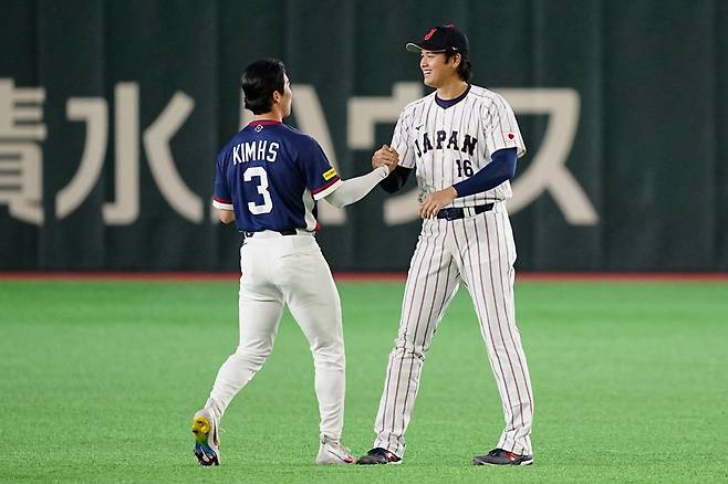 김혜성(왼쪽)과 오타니 쇼헤이. AFP연합뉴스