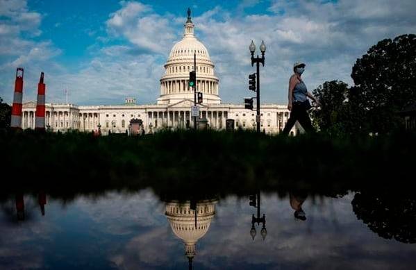 미 워싱턴 의회 전경 / 로이터=연합뉴스