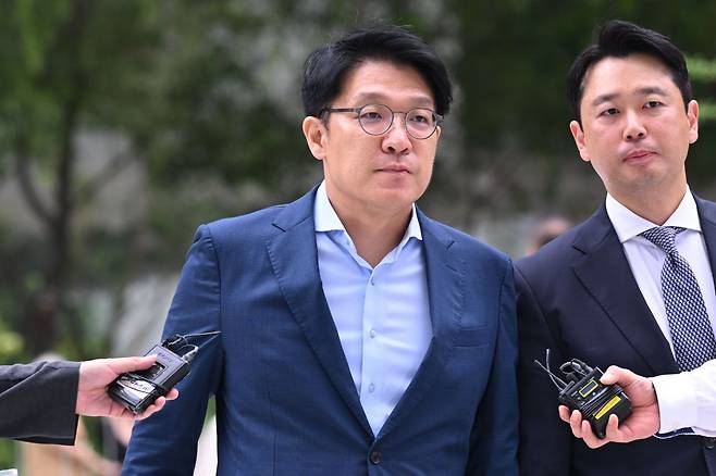 김상민 전 검사. 윤웅 기자