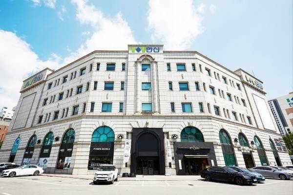 한신공영 사옥 전경./사진=한신공영