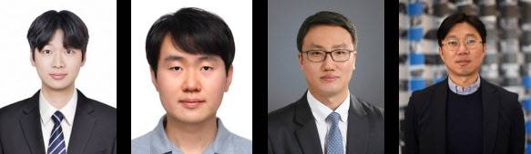 왼쪽부터 중앙대 화학과 오민영 석사, 정인춘 박사과정생, 김지현 교수, 홍성관 교수(사진 제공=중앙대)