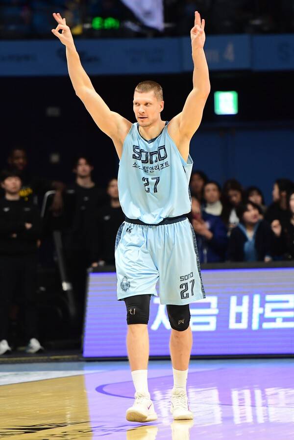 고양 소노 이기디우스 모츠카비추스. /사진=KBL