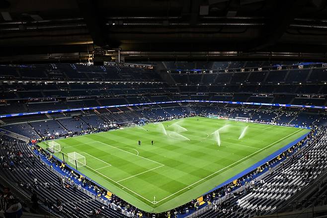 레알 마드리드의 홈구장인 산티아고 베르나베우가 마드리드오픈의 연습 코트로 활용된다. 게티이미지