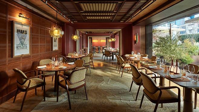 JP at Louis Vuitton at Shinsegae The Reserve in Seoul (Louis Vuitton)