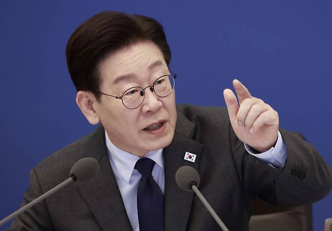 이재명 대통령. 연합뉴스