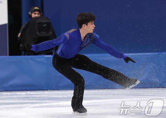 피겨 김현겸 2026.2.11 ⓒ 뉴스1 김성진 기자