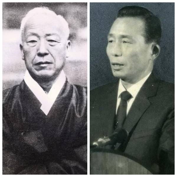 이승만 1~3대 대통령과 박정희 5~9대 대통령. /조선일보 DB