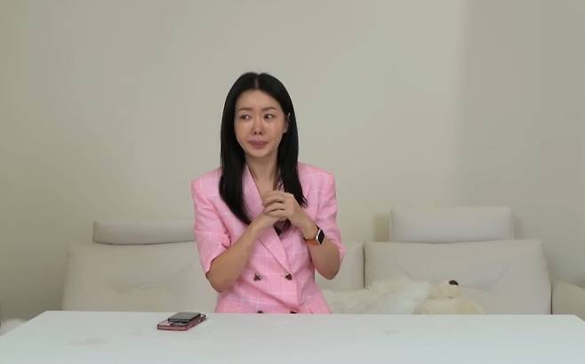 안선영 유튜브 영상 캡처