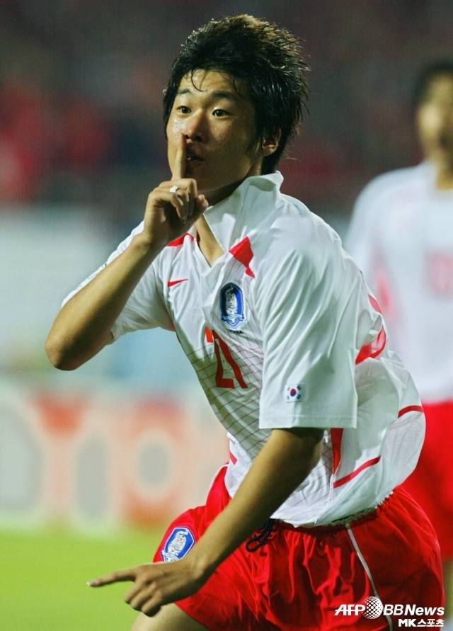 2002 한일월드컵 4강 신화의 주역 박지성, 그는 대한민국 축구의 상징이다. 사진=AFPBBNews=News1