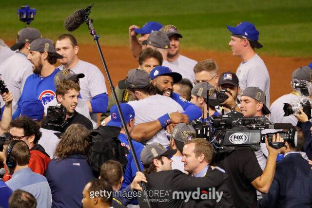제이슨 헤이워드는 2016년 월드시리즈에서 시카고 컵스를 우승으로 이끌었다./게티이미지코리아