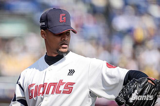 ▲ 엘빈 로드리게스 ⓒ롯데 자이언츠