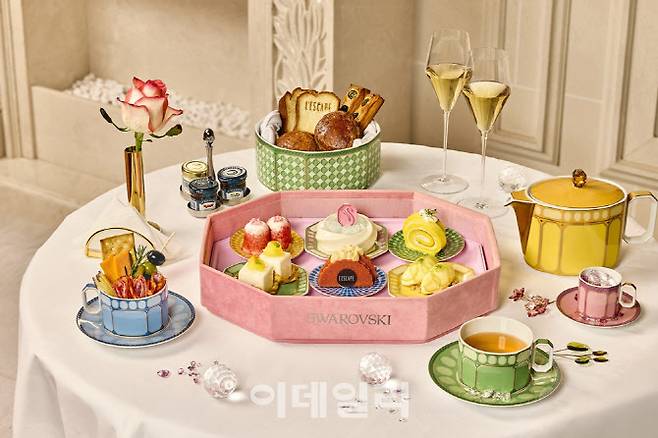 레스케이프 스와로브스키 협업 프로모션 진행 (사진=조선호텔앤리조트)