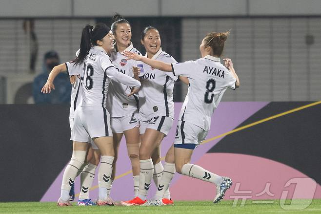 수원FC위민이 AWCL 4강에 올랐다. ⓒ 신화=뉴스1