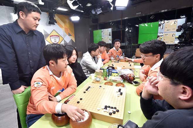 고려아연 검토실. 한국기원 제공