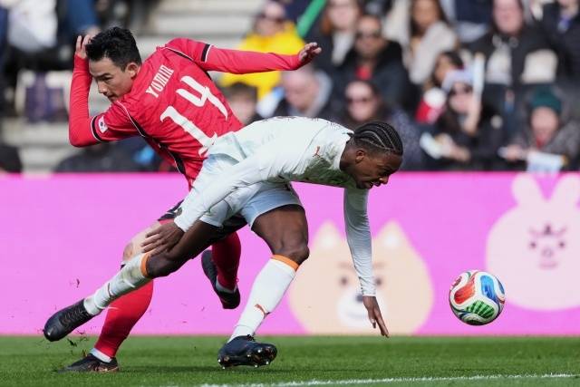 그동안 든든한 모습을 보여준 조유민, 그러나 코트디부아르전에선 대량 실점의 중심에 섰다. 사진=AP=연합뉴스