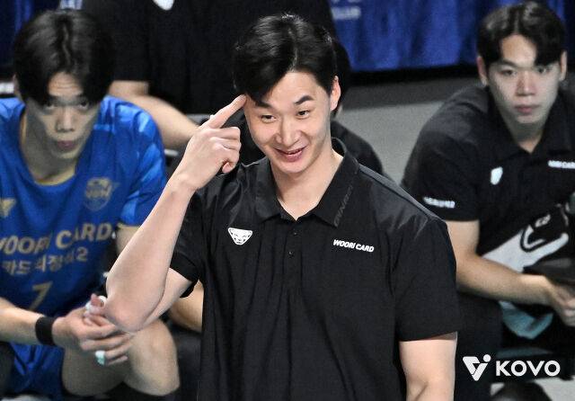 여정을 마친 박철우 감독대행./KOVO