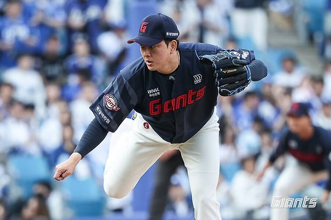 ▲ 김원중 ⓒ롯데 자이언츠