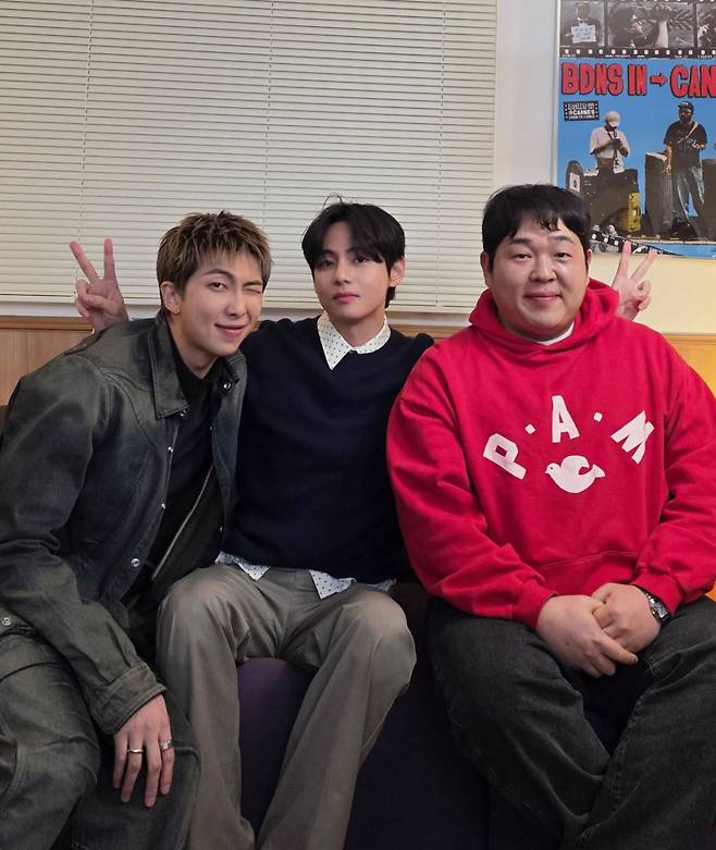 "방탄소년단 뷔는 편안하고 멋있는 사람"