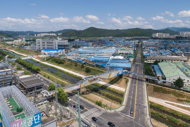 대구염색공단 전경. 대구일보 DB
