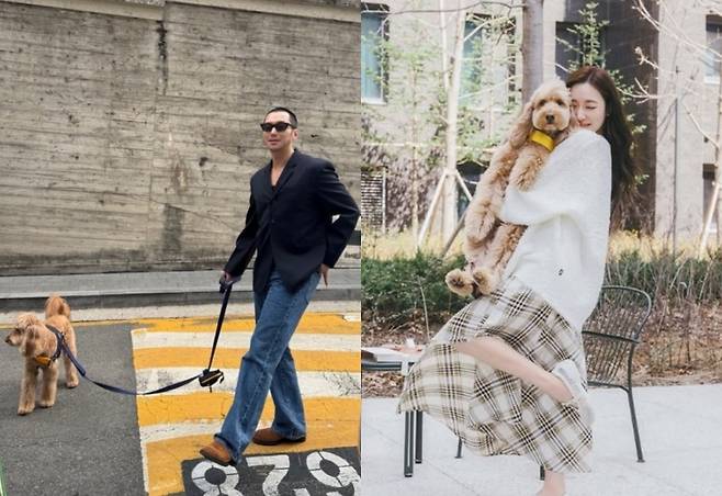 사진=변요한·티파니 SNS