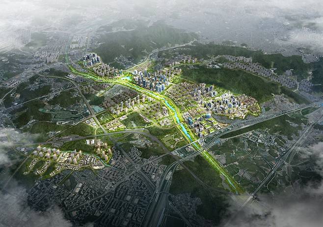 고양 창릉지구 조감도. 고양시