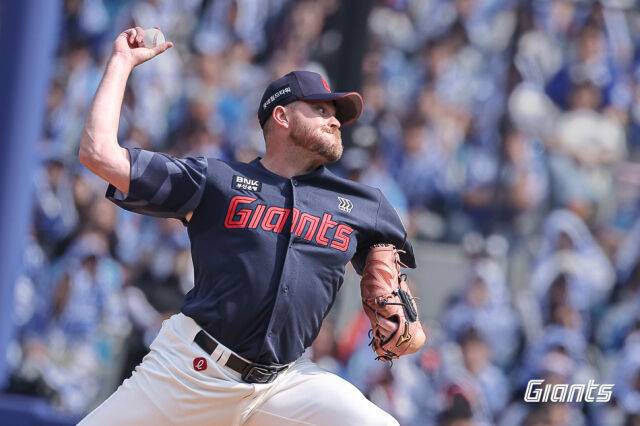 롯데 자이언츠 제레미 비슬리./롯데 자이언츠
