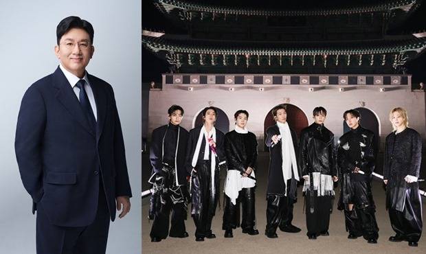 방시혁 하이브 의장, 방탄소년단(BTS)