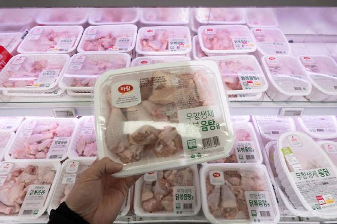 서울 시내 대형마트에 닭고기 등 육계 판매대 모습. (사진=연합뉴스).