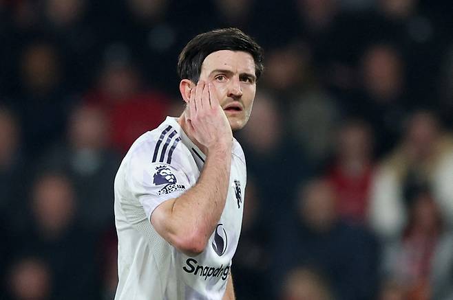 맨유의 해리 매과이어. 로이터연합뉴스