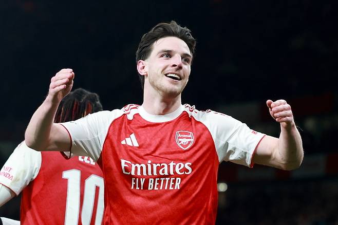 아스널의 라이스. EPA연합뉴스