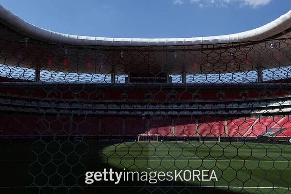 한국 축구 대표팀이 2026 북중미 월드컵 조별리그 A조 1, 2차전을 치를 멕시코 과달라하라의 에스타디오 아크론. ⓒGettyimagesKorea
