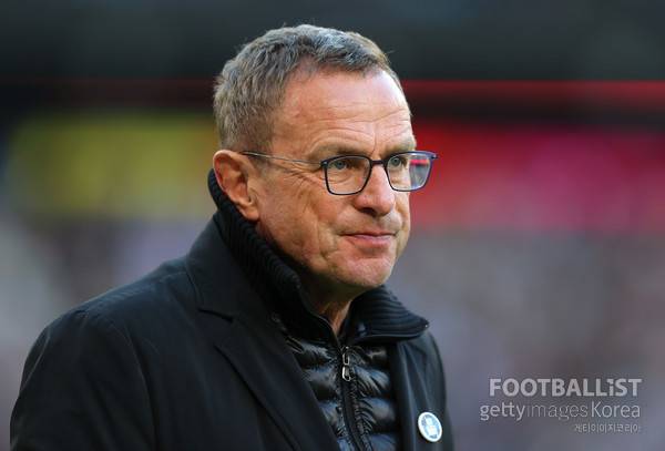 랄프 랑닉 오스트리아 대표팀 감독. 게티이미지코리아