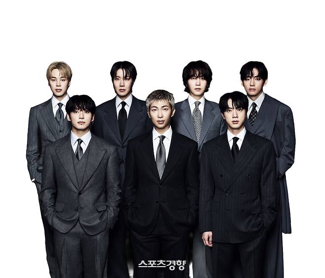 빌보드 차트 줄세우기를 실현한 그룹 방탄소년단. 빅히트 뮤직 제공