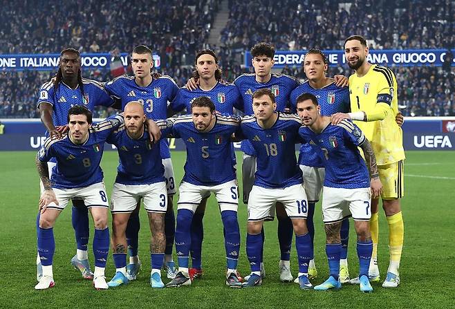 이탈리아 축구대표팀. Getty Images코리아