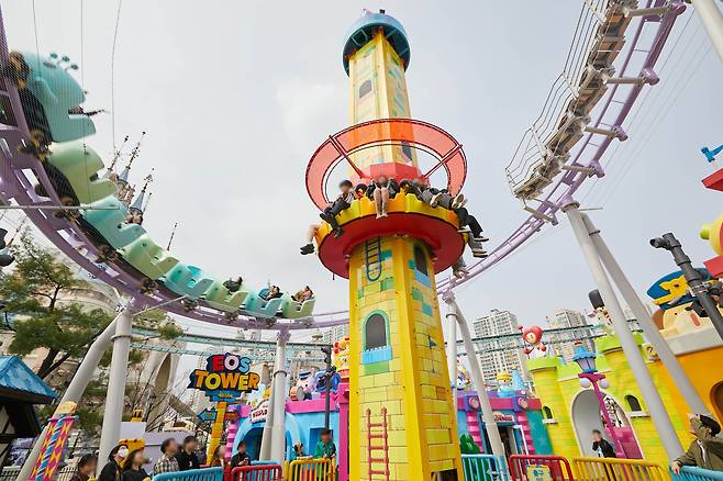 메이플 월드 내 에오스 타워./넥슨 제공