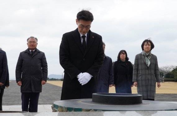 문대림 더불어민주당 국회의원이 1일 제주4·3의 완전한 해결을 위한 5대 실천과제를 발표했다. 문 의원은 희생자·유족 신고 상설화와 신원확인 국가책임 강화, 치유지원 확대, 진상규명 보완 등을 추진하겠다고 밝혔다. /사진=문대림 의원실 제공