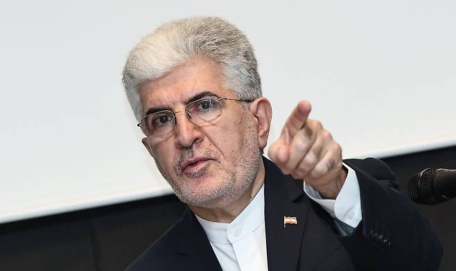 사이드 쿠제치 주한이란대사. 연합뉴스