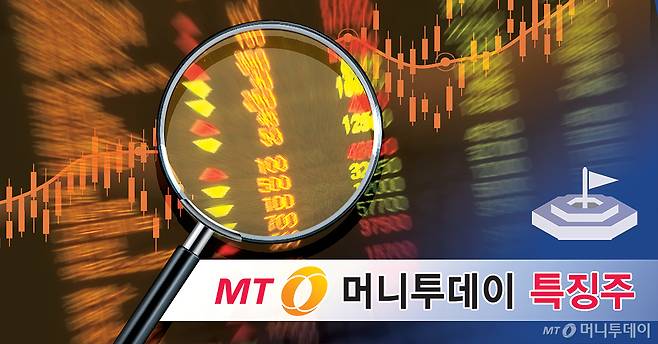 머니투데이 특징주 그래픽 이미지