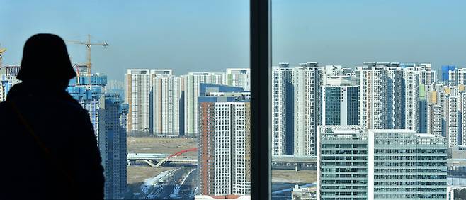 인천 연수구 송도 아파트단지. 중부일보DB