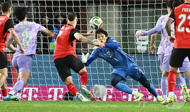 홍명보호는 오스트리아를 상대로 0-1로 졌다. ⓒ AFP=뉴스1
