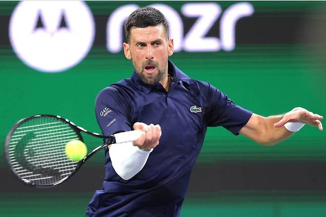 38세의 노박 조코비치가 올시즌 대회 출전 수를 조정하며 엄선하는 분위기다. 게티이미지