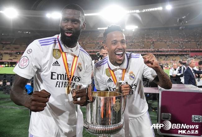 레알 마드리드 안토니오 뤼디거-에데르 밀리탕. 사진=ⓒAFPBBNews = News1