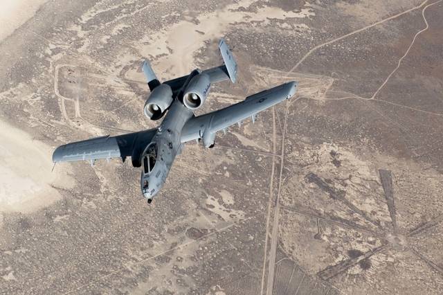 미 공군 A-10 공격기. AFP 연합뉴스 자료사진. 해당 사진은 기사와 직접 관련 없음